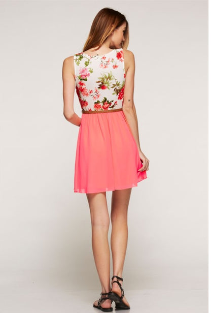 Sweet Rose Midi Dress