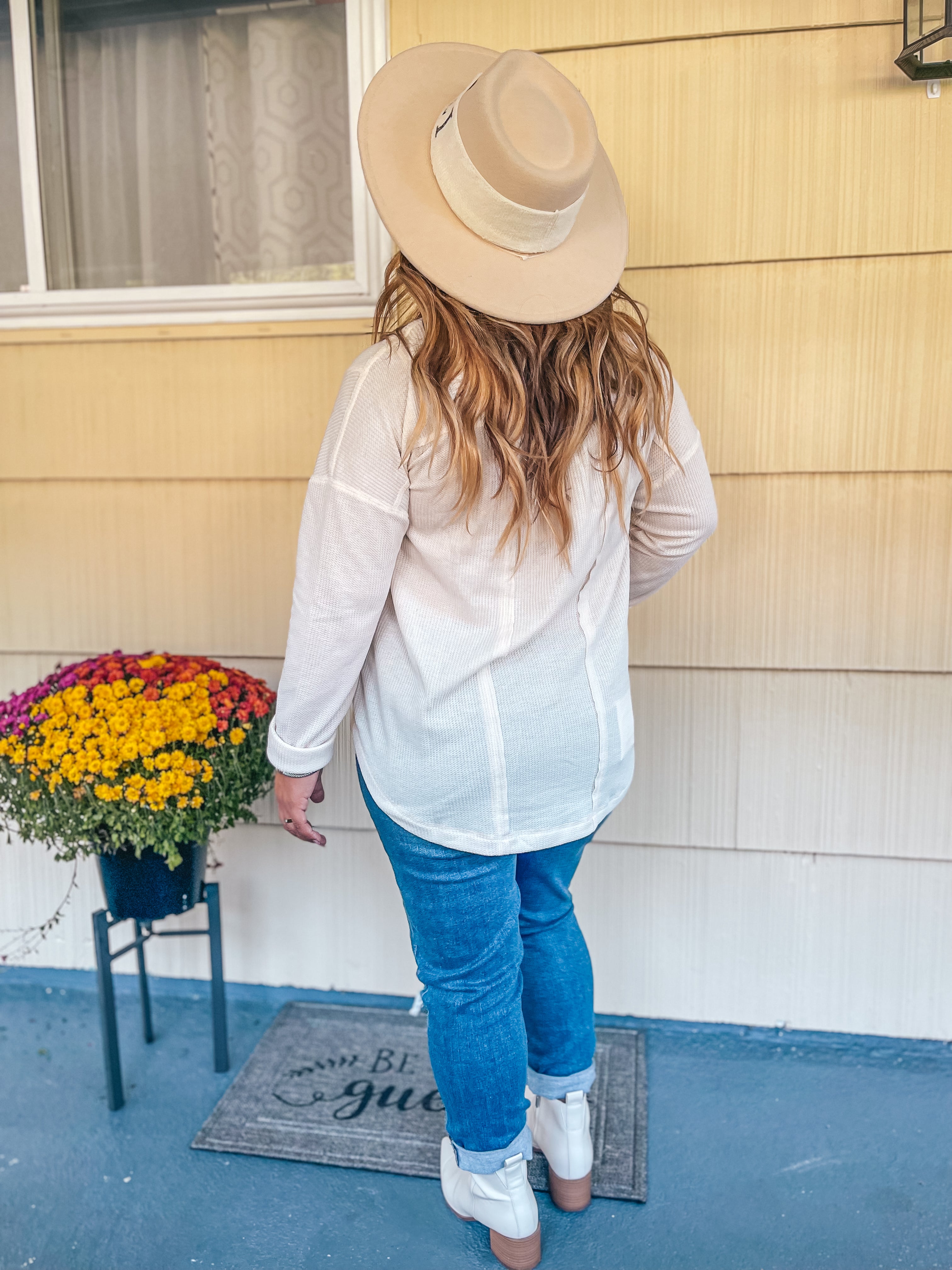 Pretty And Comfy Knit Top – Daisy Helen Boutique