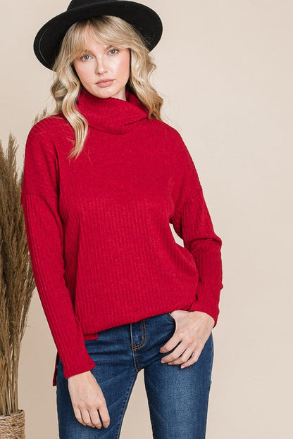 So Delightful Turtleneck Top