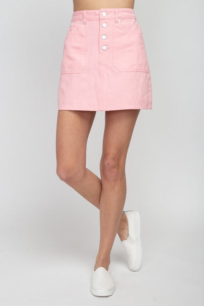 Strawberry Shake Mini Skirt